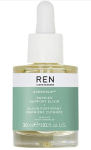 REN Clean Skincare, Evercalm Barrier Support Elixir, 1.02 fl. Oz.