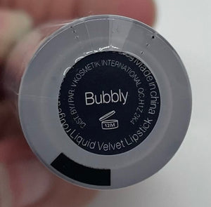 VKosmetik Liquid Velvet Lipstick “Bubbly”, 6g/0.21 oz