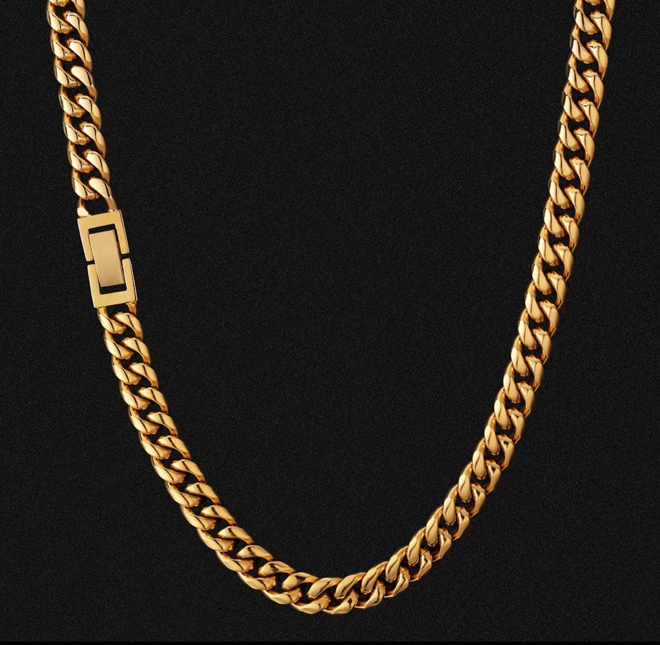 Miami Cuban Chain Necklace 10MM