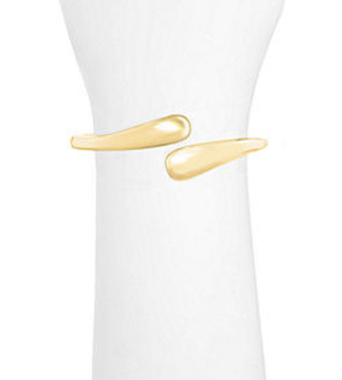 Mixit Solid Bangle Bracelet (Silver or Gold Tone)