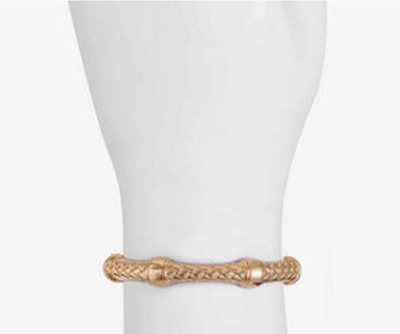 Monet Gold Tone Bangle Bracelet
